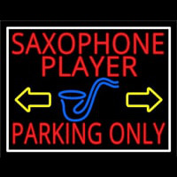 Red Sa ophone Player Parking Only 1 Neonreclame