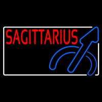 Red Sagittarius Neonreclame