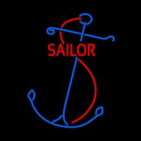 Red Sailor Logo Neonreclame