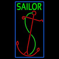 Red Sailor Logo Neonreclame