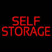 Red Self Storage Neonreclame