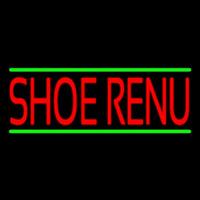 Red Shoe Renu Green Line Neonreclame