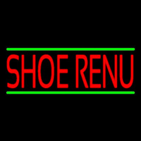 Red Shoe Renu Green Line Neonreclame