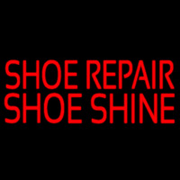 Red Shoe Repair Shoe Shine Neonreclame