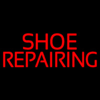 Red Shoe Repairing Neonreclame