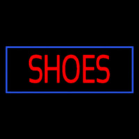 Red Shoes Blue Border Neonreclame