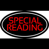 Red Special Reading White Border Neonreclame