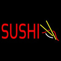 Red Sushi Logo Neonreclame