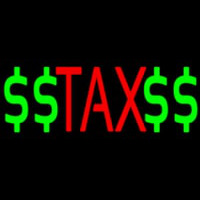 Red Ta  With Dollar Logo Neonreclame