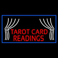 Red Tarot Card Readings Neonreclame