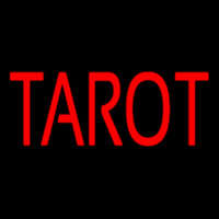 Red Tarot Neonreclame