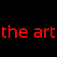 Red The Art Neonreclame