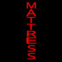 Red Vertical Mattress Neonreclame