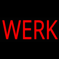 Red Werk Neonreclame