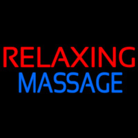 Rela ing Massage Neonreclame