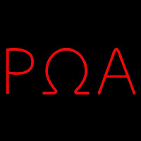 Rho Omega Alpha Neonreclame