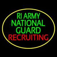 Ri Army National Guard Recruiting Neonreclame