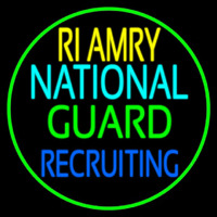 Ri Army National Guard Recruiting Neonreclame