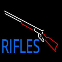 Rifles With Graphic Neonreclame