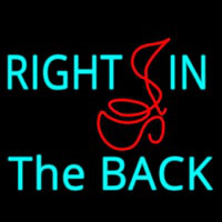 Right In The Back Neonreclame