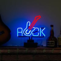 Rock Guitar Desktop Neonreclame