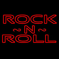 Rock N Roll Red Neonreclame