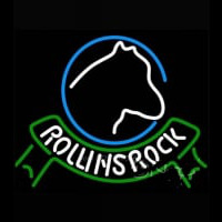 Rolling Rock Horsehead Ribbon Neonreclame