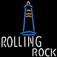 Rolling Rock Lighthouse Beer Sign Neonreclame