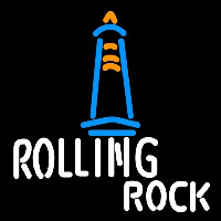 Rolling Rock Lighthouse Lounge Beer Sign Neonreclame