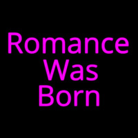 Romance Was Born Neonreclame