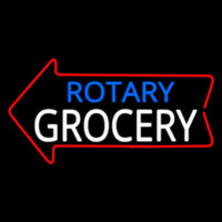 Rotary Grocery Neonreclame