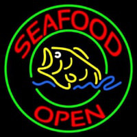 Round Seafood Open  Neonreclame