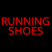 Running Shoes Neonreclame