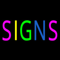 S Neonreclame
