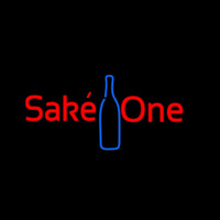 Sake One With Bottle Neonreclame
