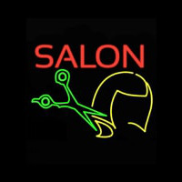 Salon Haircut Logo Neonreclame