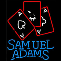 Samuel Adams Ace And Poker Beer Sign Neonreclame