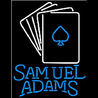 Samuel Adams Cards Beer Sign Neonreclame
