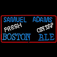 Samuel Adams Fresh Boston Ale On Tap Beer Sign Neonreclame