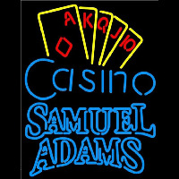 Samuel Adams Poker Casino Ace Series Beer Sign Neonreclame