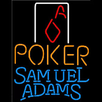 Samuel Adams Poker Squver Ace Beer Sign Neonreclame