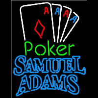 Samuel Adams Poker Tournament Beer Sign Neonreclame