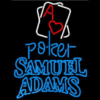 Samuel Adams Rectangular Black Hear Ace Beer Sign Neonreclame