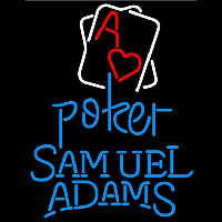 Samuel Adams Rectangular Black Hear Ace Beer Sign Neonreclame