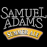 Samuel Adams Summer Ale White Beer Sign Neonreclame