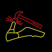 Sandal Repair Neonreclame