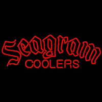 Seagram Logo Wine Coolers Beer Sign Neonreclame