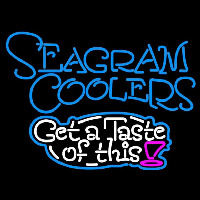 Seagram Test Of This Wine Coolers Beer Sign Neonreclame
