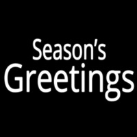 Seasons Greetings Neonreclame