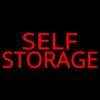 Self Storage Block Neonreclame